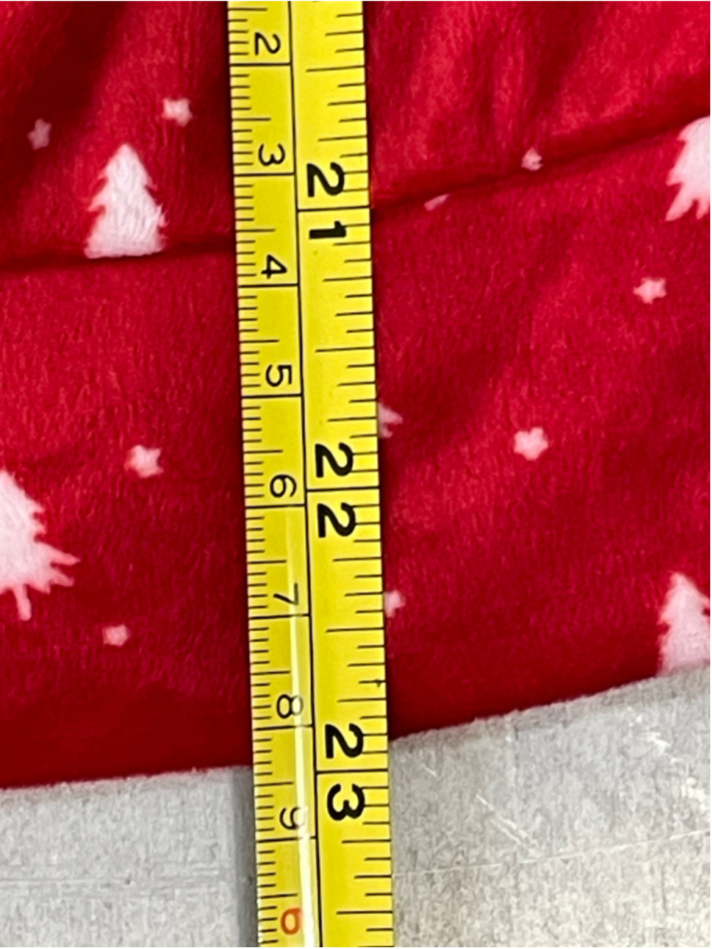 Auden Christmas Pajama Set Red Holiday Tree Print Lounge Wear Size Med - Picture 11 of 12